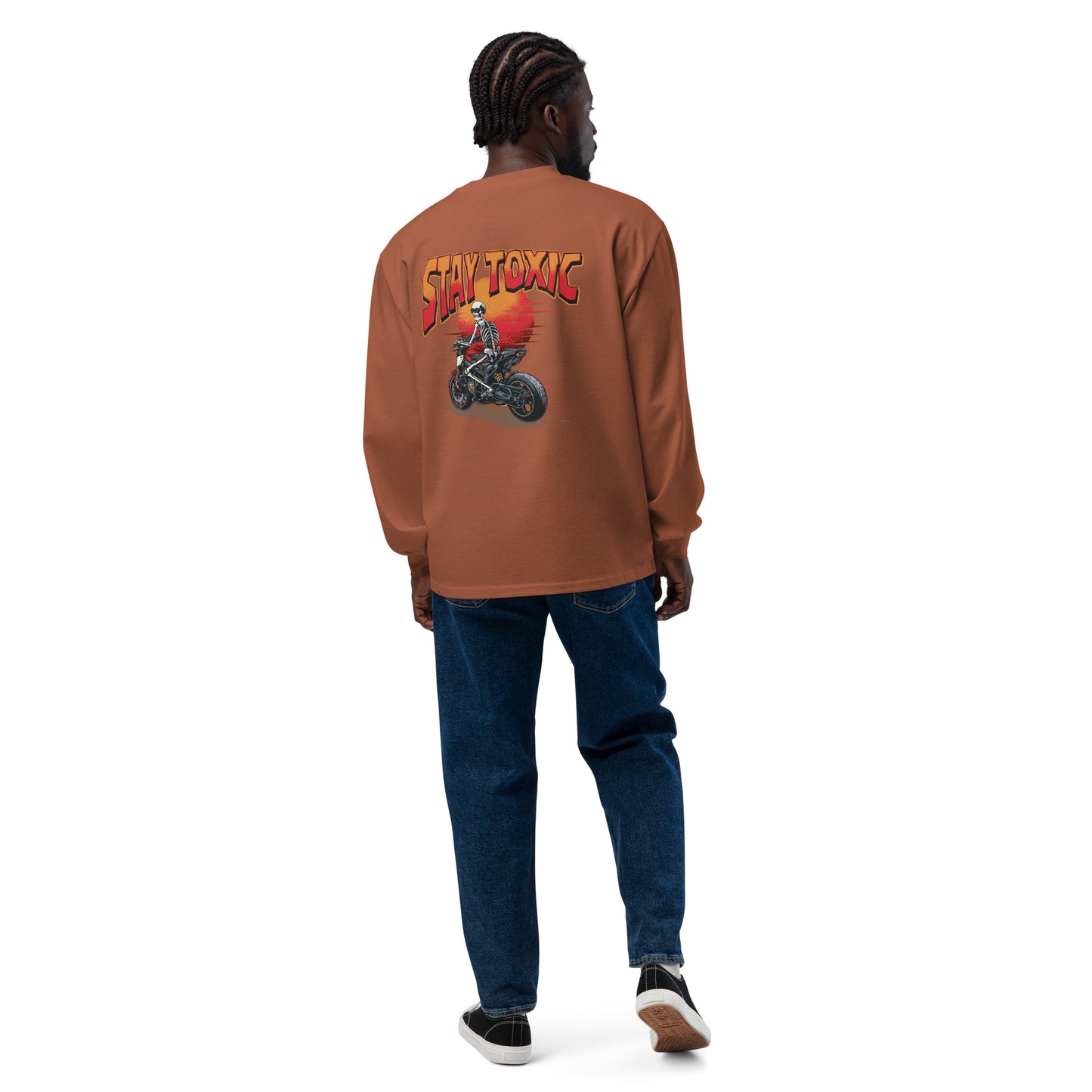 Stay Toxic Premium heavyweight long sleeve shirt