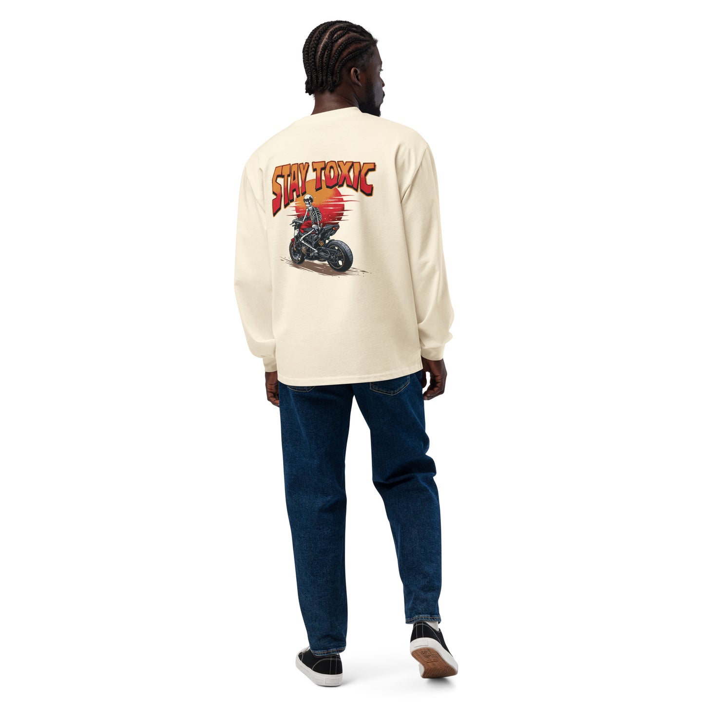 Stay Toxic Premium heavyweight long sleeve shirt